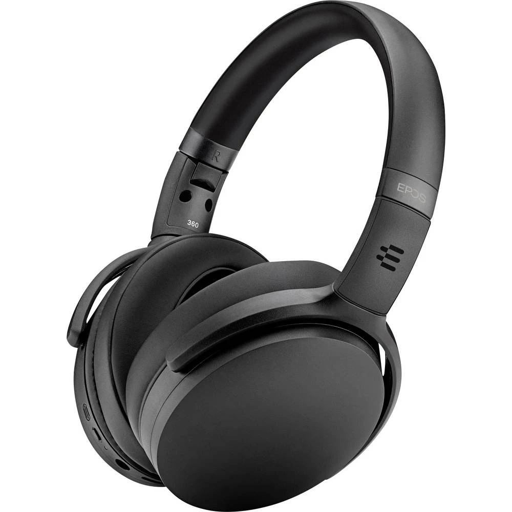 EPOS ADAPT 361 On Ear Headset žičani, bežični, Bluetooth® stereo crna poništavanje buke, smanjivanje šuma mikrofona sluš slika