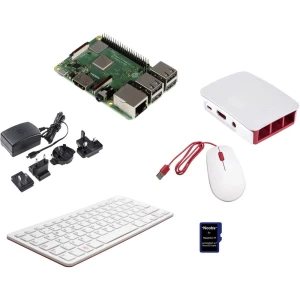 Raspberry Pi® Desktop Kit Raspberry Pi® B+ 512 MB 4 x 0.7 GHz uklj. tipkovnica, uklj. miš, uklj. noobs os, uklj. napajan slika