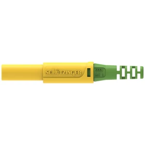 Schützinger DI SFK 30 S Ni / OK / GNGE sigurnosni lamelni utikač zeleno-žuta 1 St. slika
