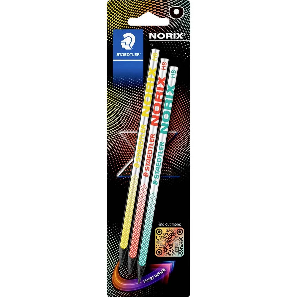 Staedtler NORIX 181-HBBK3 set olovki 3 kom. slika