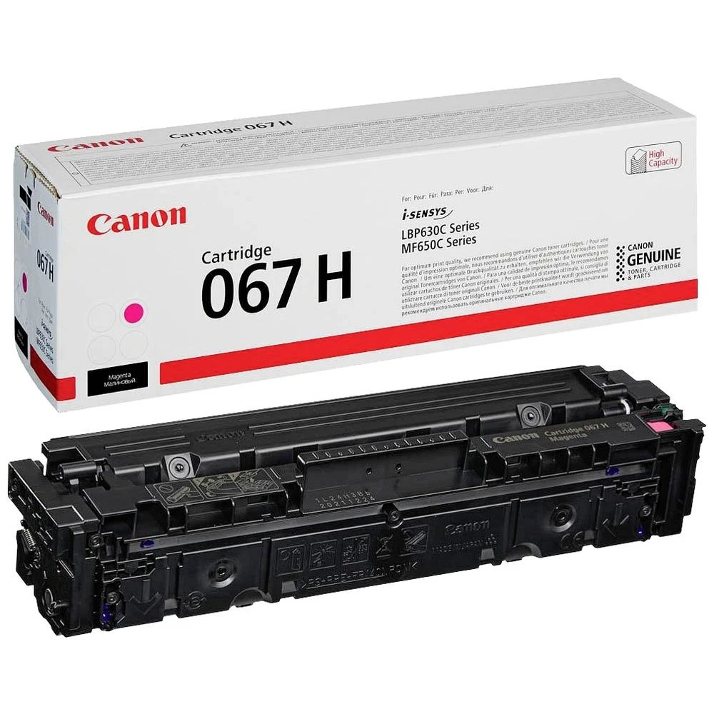 Canon toner 067H original purpurno crven 2350 Stranica 5104 C 002 slika
