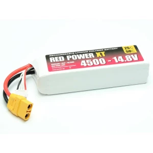 Red Power lipo akumulatorski paket za modele 14.8 V 4500 mAh   softcase XT90 slika