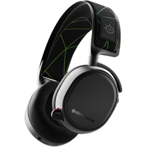 Igraće naglavne slušalice sa mikrofonom Bluetooth Bežične Steelseries ARCTIS 9X WL XBO Preko ušiju Crna, Zelena slika