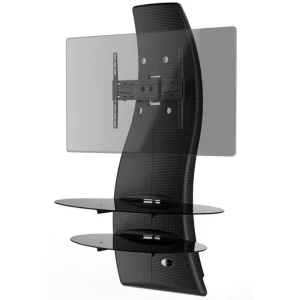 Meliconi Ghost Design 2000 Fix Carbon Fibre Zidni držač za TV 81,3 cm (32") - 160,0 cm (63") Togi nosač slika