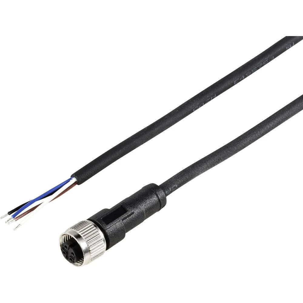 TRU COMPONENTS TC-12833224 priključni kabel za senzor/aktivator M12 konektor, ravni 10 m Broj polova: 4 1 St. slika