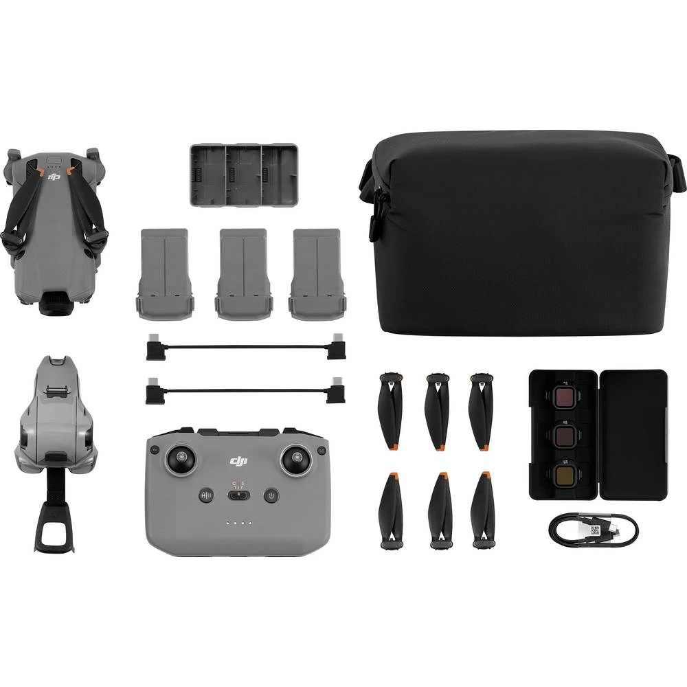 DJI DJI Mini 5 Pro Combo RC-N3 uklj. set ND filtera kvadrokopter RtF zrakoplovna kamera sivo-crna slika