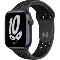 Apple Watch Series 7 Nike Edition Apple Watch  45 mm  antracit/crna slika
