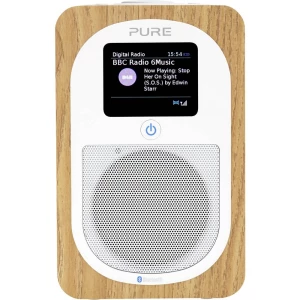 Pure    Evoke H3    desktop radio    DAB+ (1012), ukw    aux, Bluetooth, DAB+, ukw        funkcija alarma    hrast slika