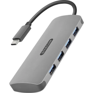 Sitecom CN-383 4 ulaza USB 3.0-hub  siva slika