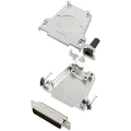 Komplet D-SUB pinskih konektora 180 ° Broj polova: 25 Lemni kup TRU COMPONENTS TCDTZF25DBPK 1 ST slika