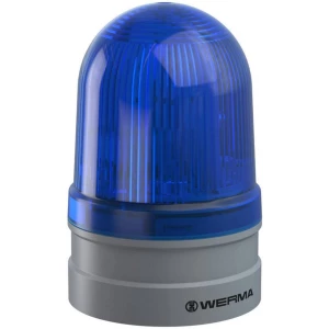 Werma Signaltechnik Signalna svjetiljka Midi TwinFLASH 12 / 24VAC / DC BU Plava boja 12 V/DC slika