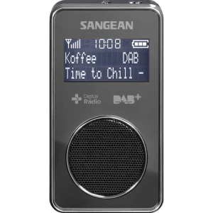 DAB+ (1012) Džepni radio Sangean DPR-35 DAB+, UKW Mogućnost punjenja Crna slika