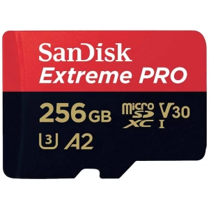 SanDisk Extreme PRO microsdxc kartica 256 GB Class 10 UHS-I otporan na udarce, vodootporan slika