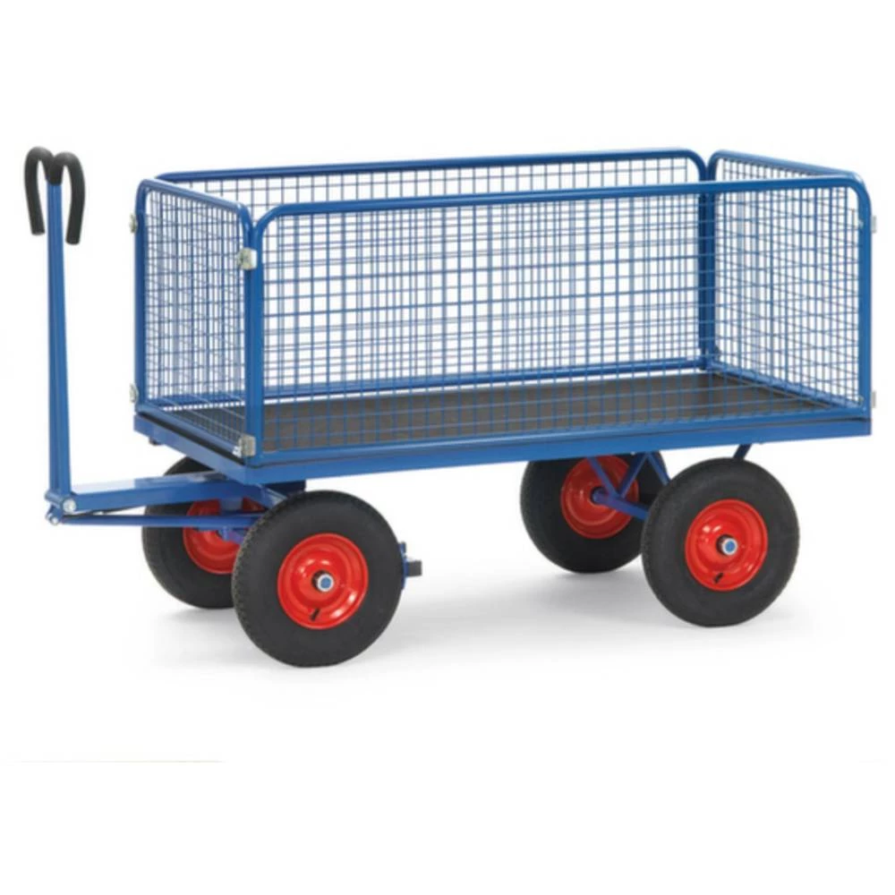 Fetra Hauptartikel 6436L kolica s platformom čelik obložen s prahom Opterećenje (maks.): 1250 kg slika