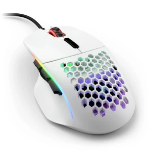 Glorious PC Gaming Race Model I igraći miš žičani optički mat-bijela 9 Tipke 19000 dpi osvjetljen slika