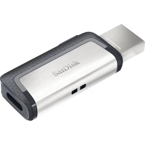 USB pomoćna memorija Smartphone/tablet SanDisk Ultra® DualDrive Srebrna 32 GB USB 3.0, USB-C™ slika