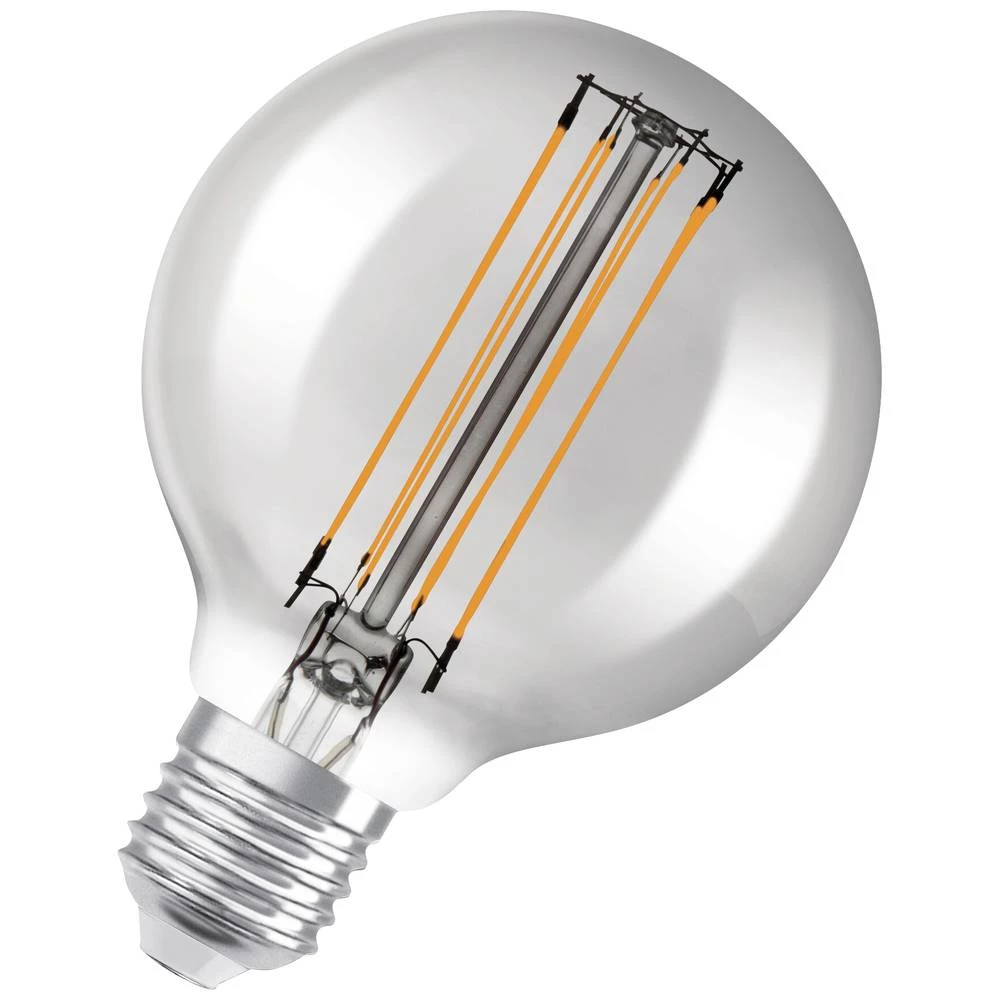 OSRAM 4058075761315 LED Energetska učinkovitost 2021 G (A - G) E27 okrugla  11 W = 42 W toplo bijela (Ø x V) 80 mm x 80 mm  1 St. slika