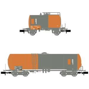 Arnold HN6398 N Set od 2 vagona cisterne Uetikon od SBB-a slika