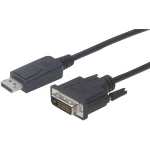 Digitus DVI / DisplayPort Priključni kabel [1x Muški konektor DisplayPort - 1x Muški konektor DVI, 24 + 1 pol] 2 m Crna