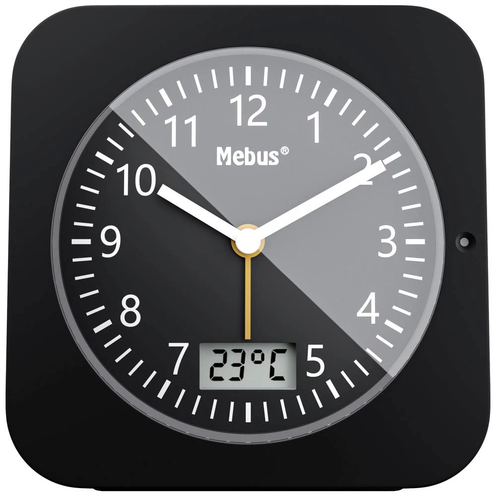 Mebus 25609 radijski budilica crna slika