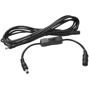 TRU COMPONENTS Niskonaponski produžni kabel Niskonaponski adapter-Niskonaponski konektor 2.5 mm 5.5 mm 3 m 1 ST slika