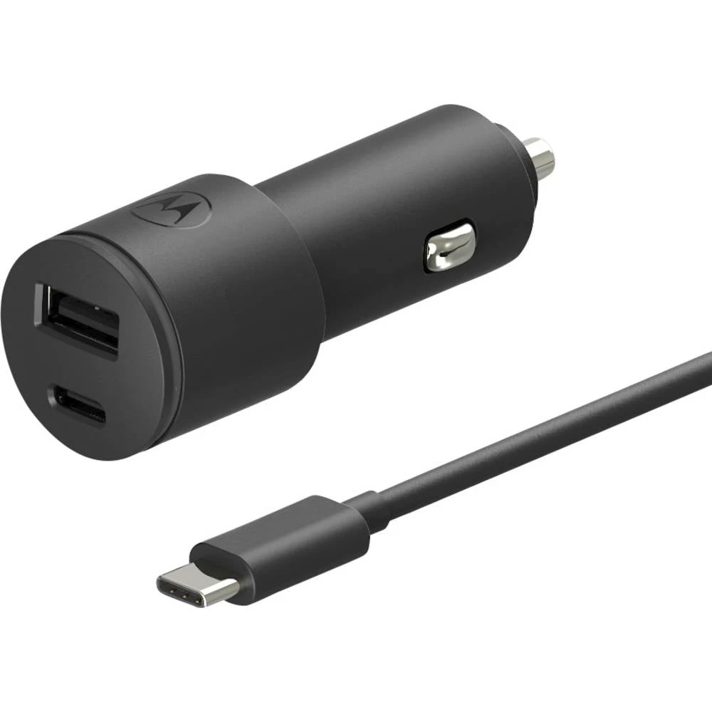 Motorola USB punjač 45 W USB-A, USB-C® Quick Charge 3.0 crna slika