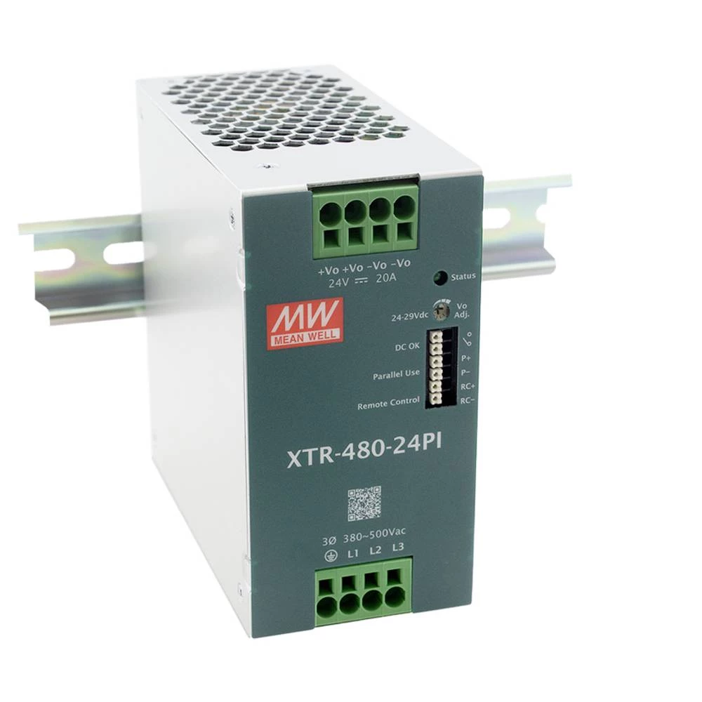 MEAN WELL XTR-480-48PI DIN-napajanje (DIN-letva) 480 W slika