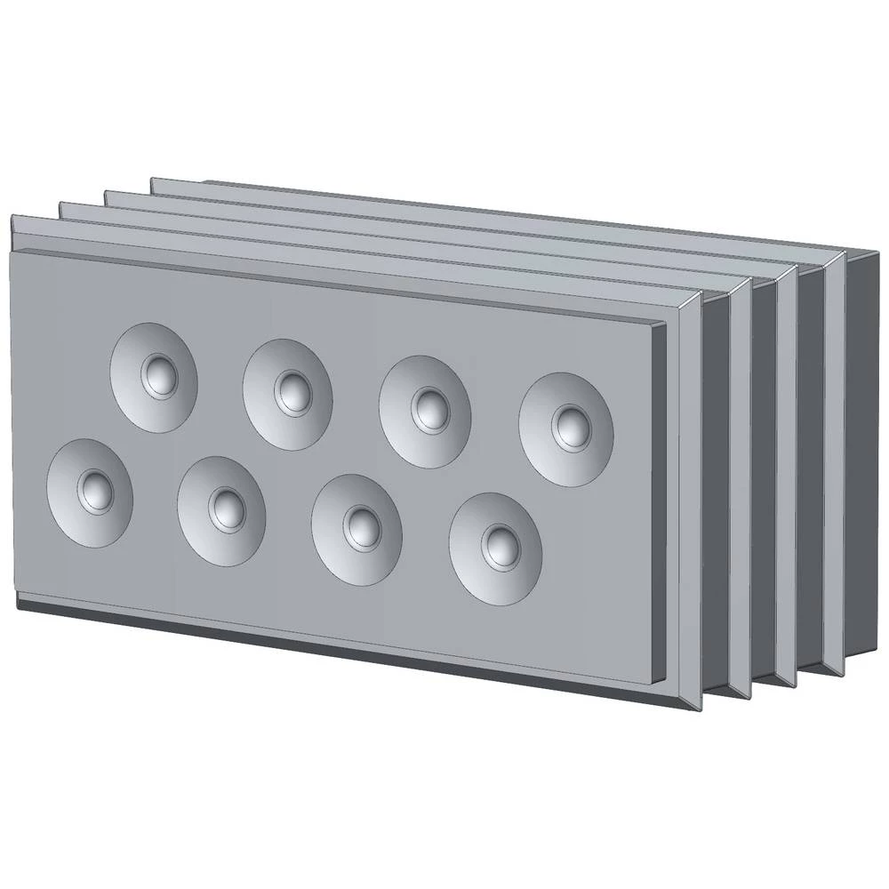 CONTA-CLIP KDS-DES 8X5,5 GR element za brtvljenje     termoplastični elastomer siva 5 St. slika