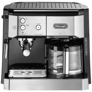 DeLonghi BCO 421.S aparat za esspreso kavu s držačem filtera plemeniti čelik, crna  Kapacitet čaše=10 stakleni vrč, s funkcijom filter kave slika