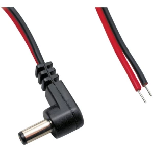 TRU COMPONENTS Niskonaponski priključni kabel Niskonaponski adapter-Slobodan kraj kabela 5.50 mm 0.50 m 1 ST slika