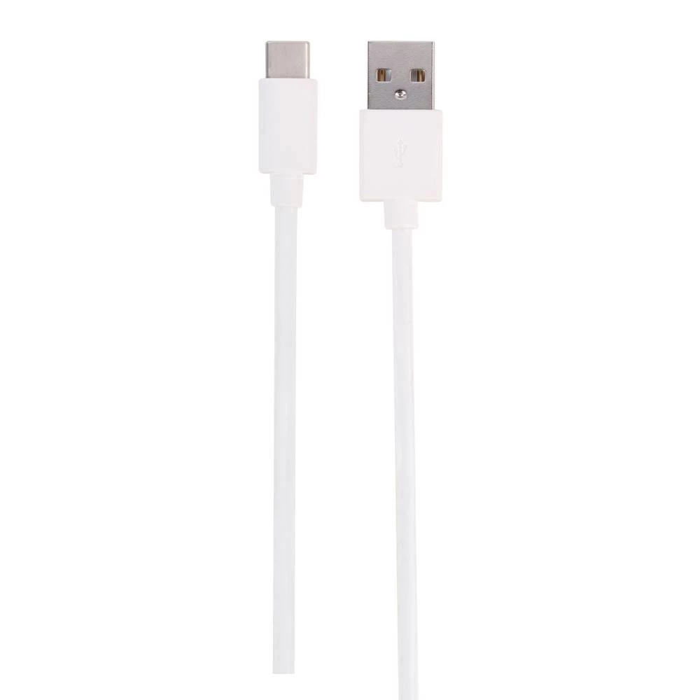 Vivanco USB kabel USB 2.0 USB-C® utikač, USB-A utikač 0.15 m bijela 62478 slika
