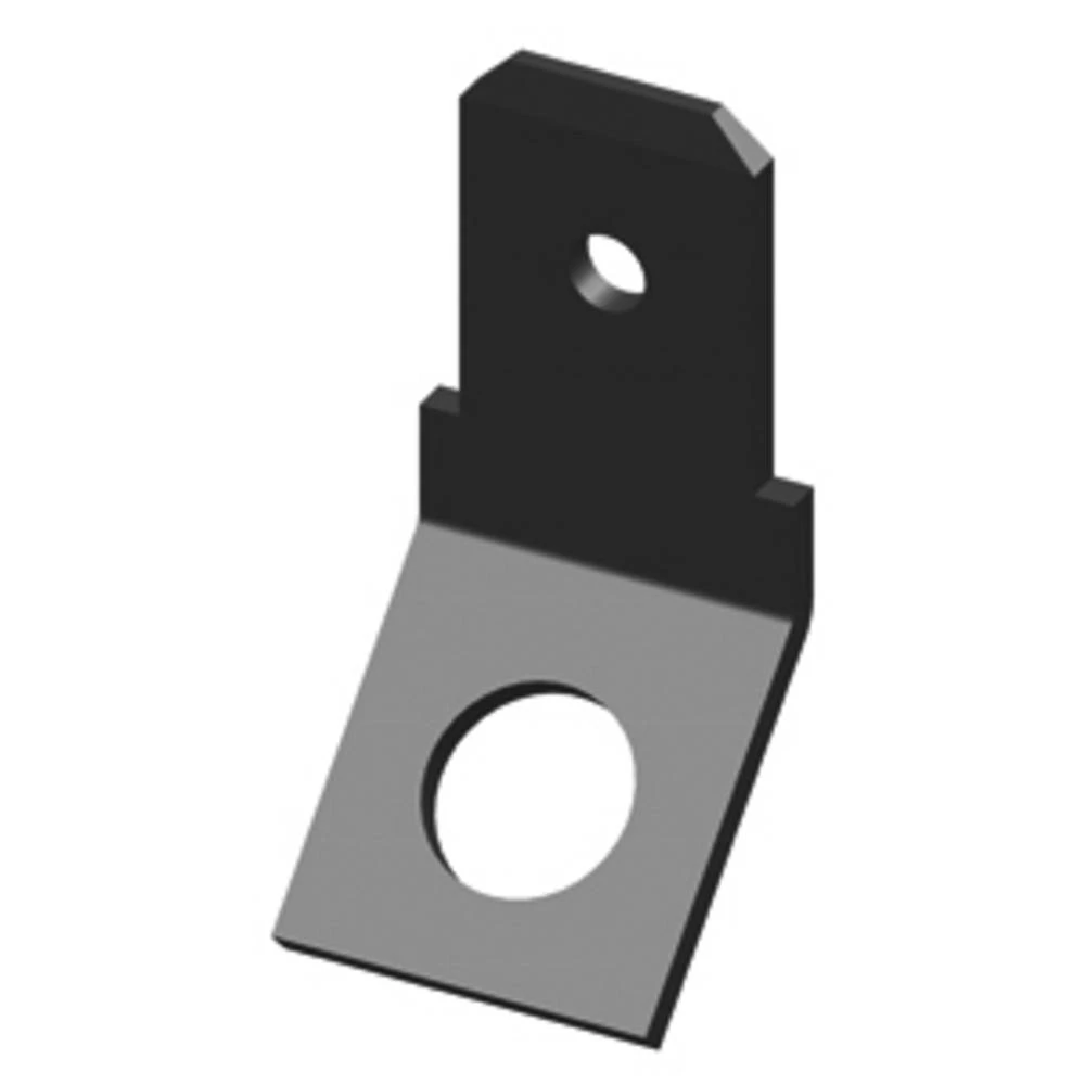 Vogt Verbindungstechnik 3856.65 utični jezičak Širina utikača: 6.30 mm Debljina utikača: 0.8 mm 45 ° 500 St. slika