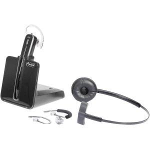 Auerswald COMfortel Telefonske slušalice DECT Bežične Na ušima Crna slika