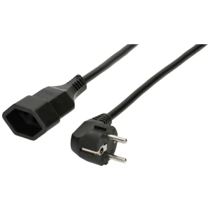 Max Hauri AG 167768 struja kabel za napajanje  crna 0.5 m slika