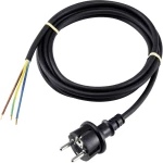 Basetech XR-1638086 struja priključni kabel crna boja 3.00 m