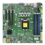 Supermicro MBD-X11SCL-F-O matična ploča Baza Intel® 1151 Set čipova matične ploče Intel® C242