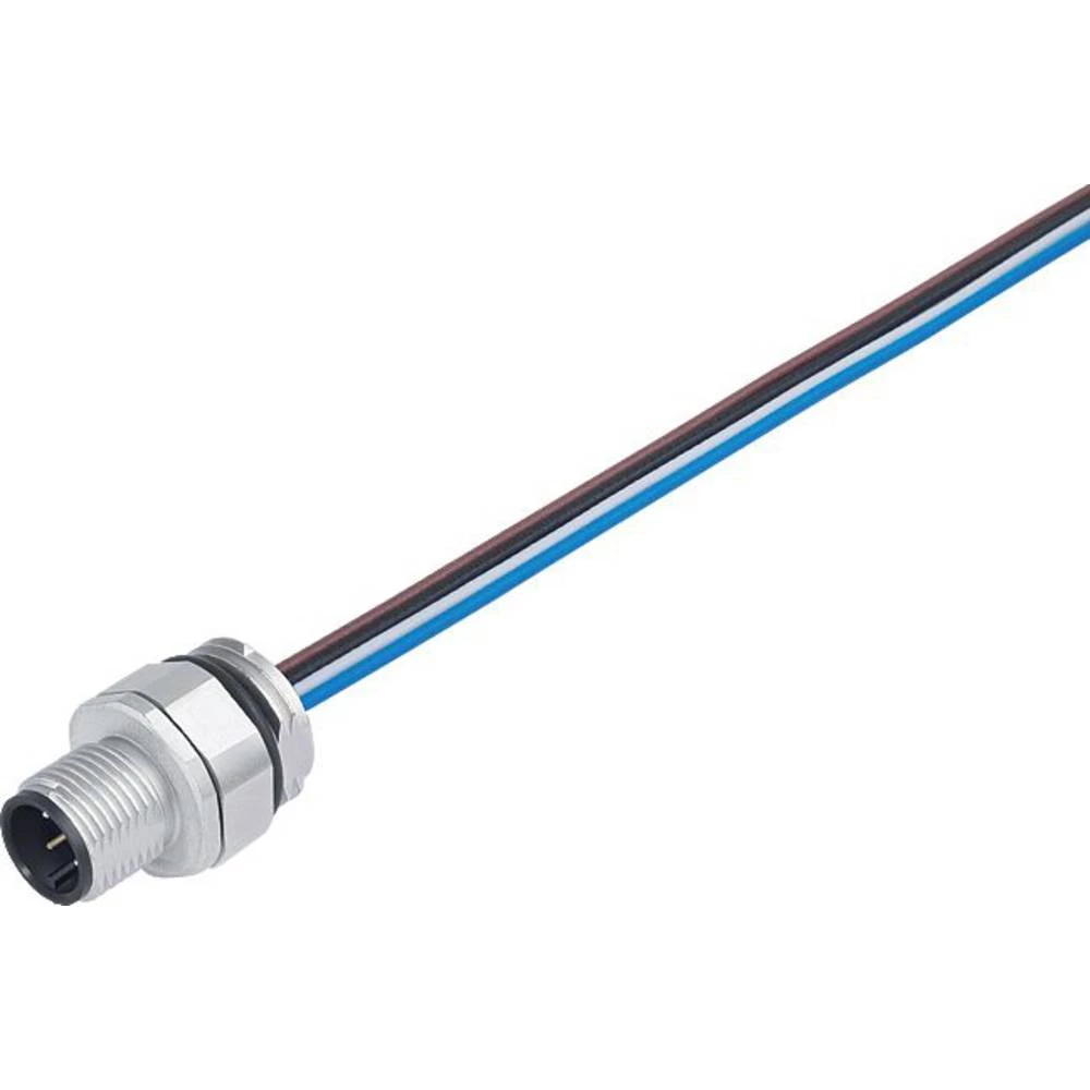 binder 76 0831 0011 00004-0200-20 utični konektor za senzor/aktivator, nekonfekcionirani muški konektor za prirubnicu Br slika