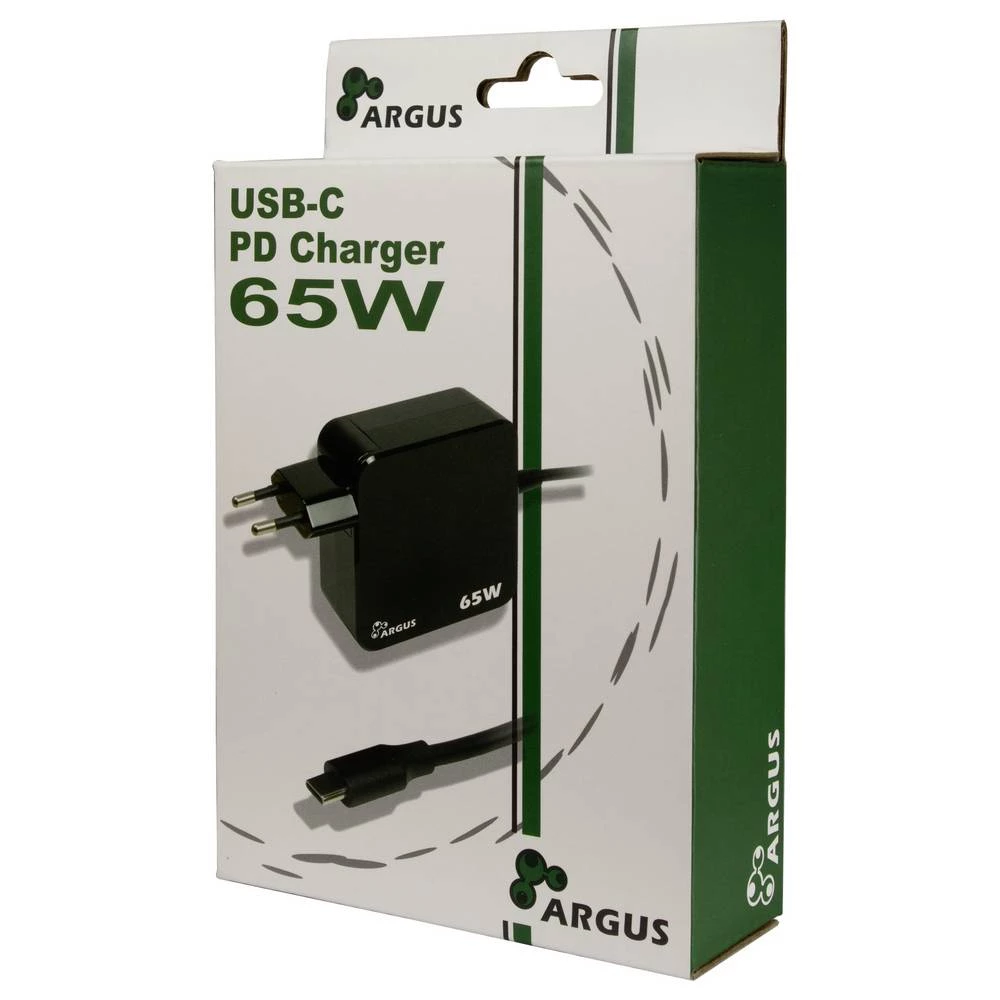 Inter-Tech PD-2065 USB punjač 65 W crna unutrašnje područje slika