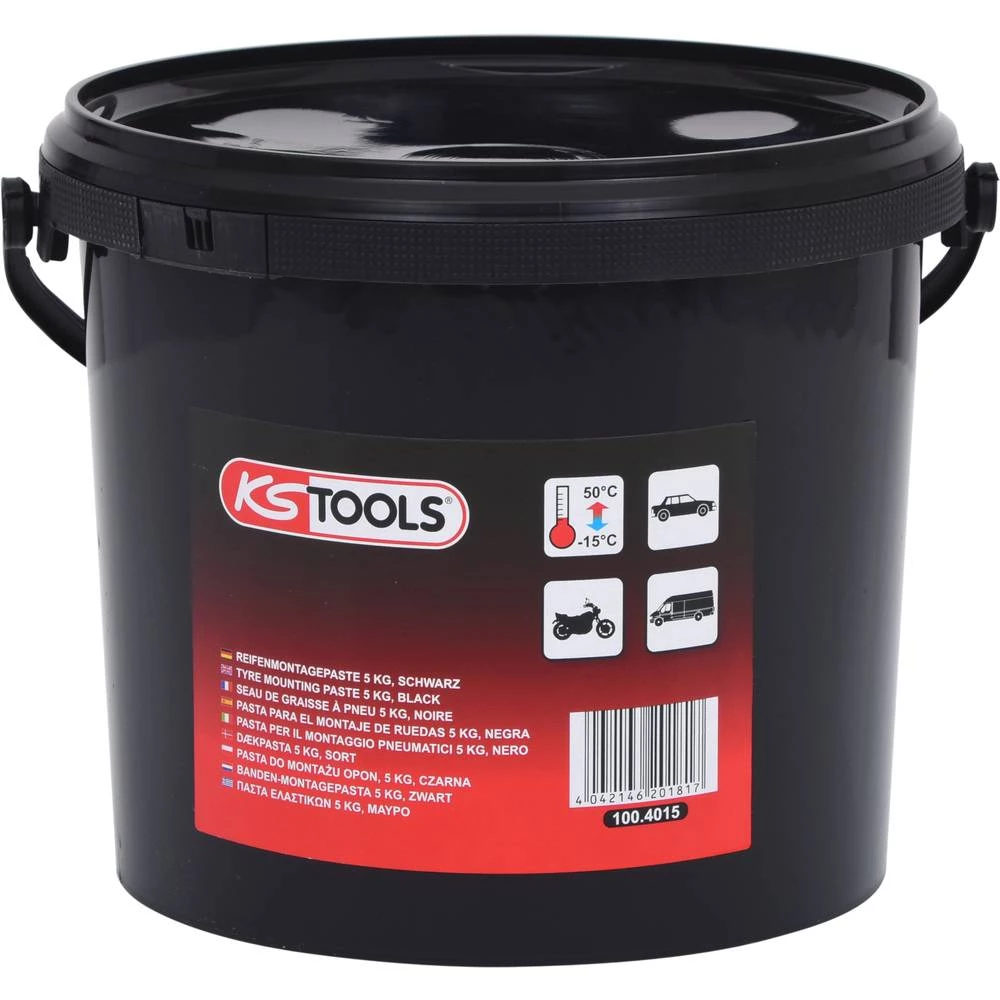 Pasta za montažu guma 5 kg, crna KS Tools 100.4015 slika
