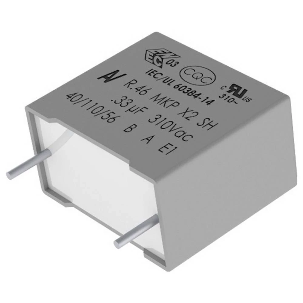 Kemet 1 kom. kondenzator za uklanjanje poremećaja MKP radijalno ožičen 560 V/DC, 275 V/AC 20 % (D x Š x V) 26.5 x 10.0 x slika