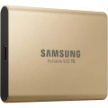 Vanjski SSD tvrdi disk 1 TB Samsung Portable T5 Ružičasto-zlatna (Roségold) USB-C™ USB 3.1 slika