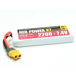 Red Power lipo akumulatorski paket za modele 7.4 V 2200 mAh   softcase XT60 slika