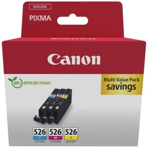 Canon tinta CLI-526 C/M/Y Multi pack original kombinirano pakiranje cijan, purpurno crven, žut 4541B018 slika