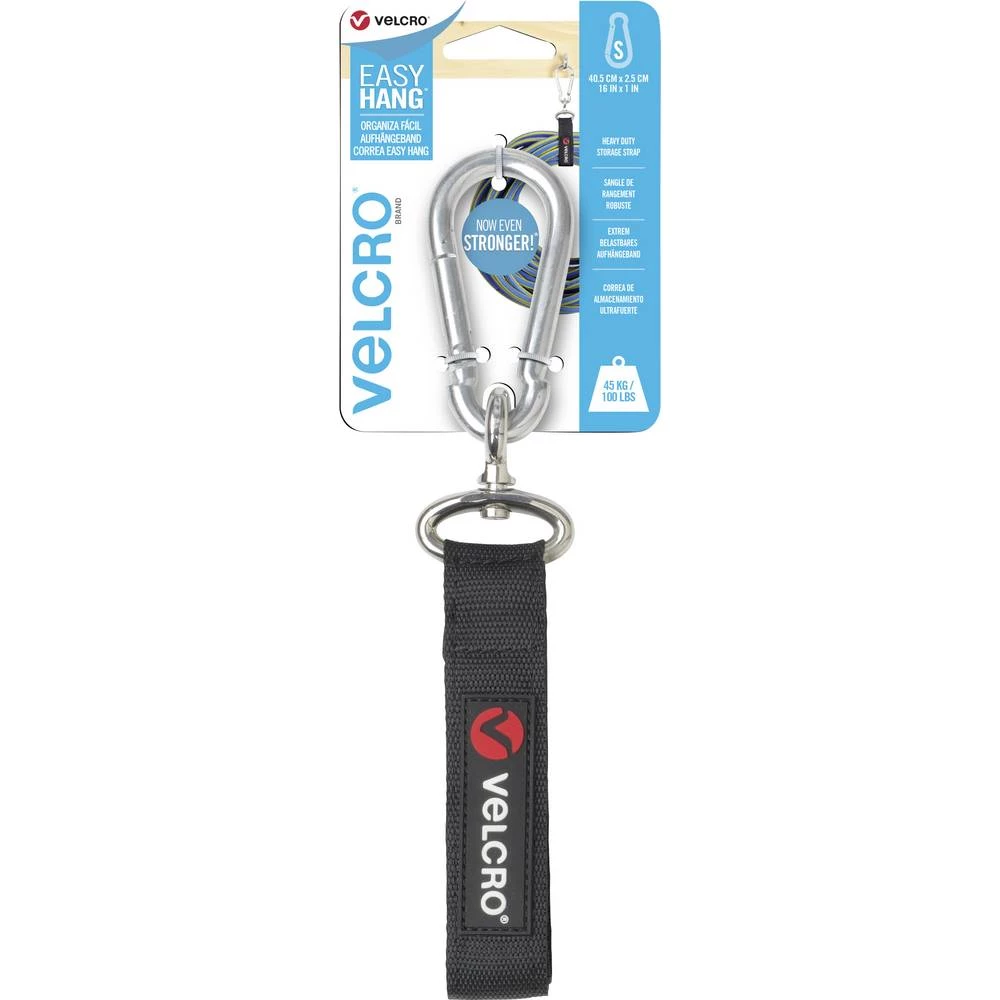 VELCRO® čičak traka traka osobito jaka (D x Š) 406 mm x 25 mm crna 1 St. slika