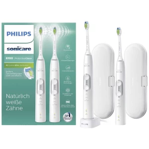 Philips Sonicare ProtectiveClean 6100 HX6877/34 električna četkica za zube zvučna četkica za zube bijela slika
