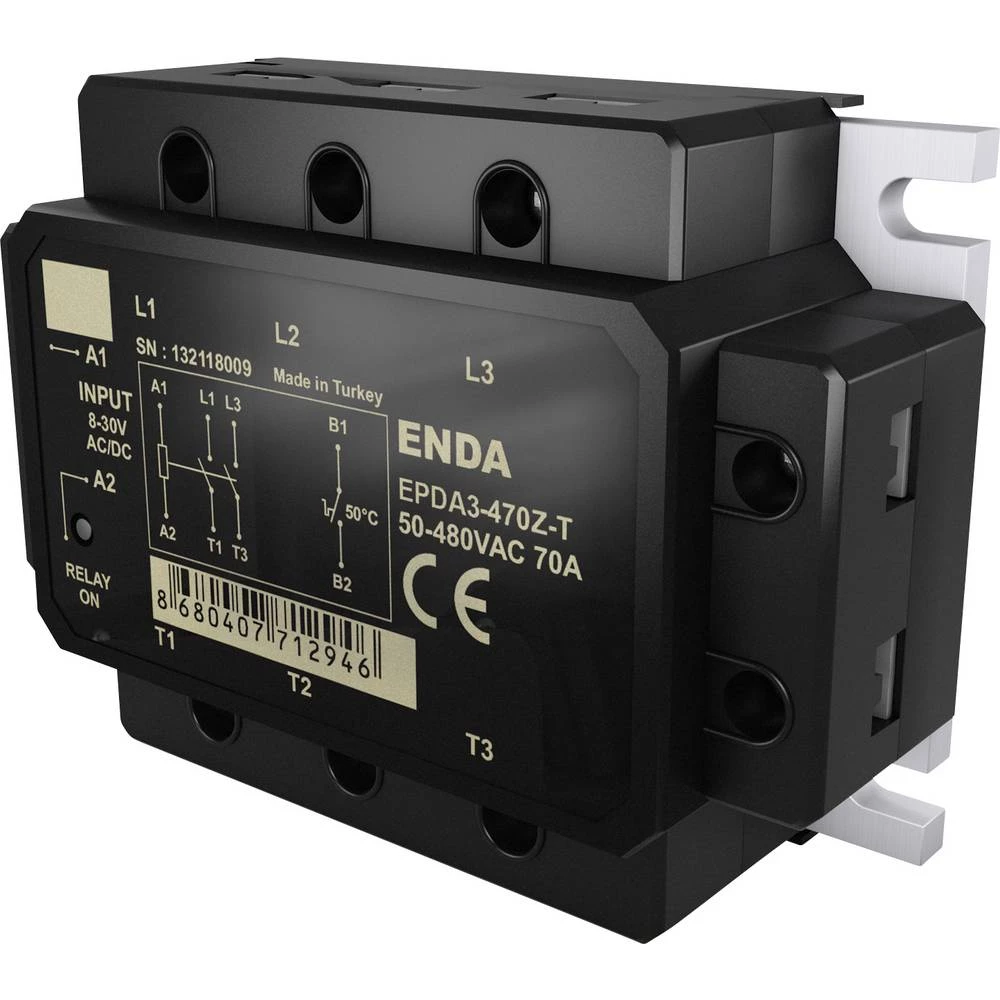 Enda poluvodički relej EPDA3-440Z-T 40 A Preklopni napon (maks.): 480 V/AC 1 kom. slika