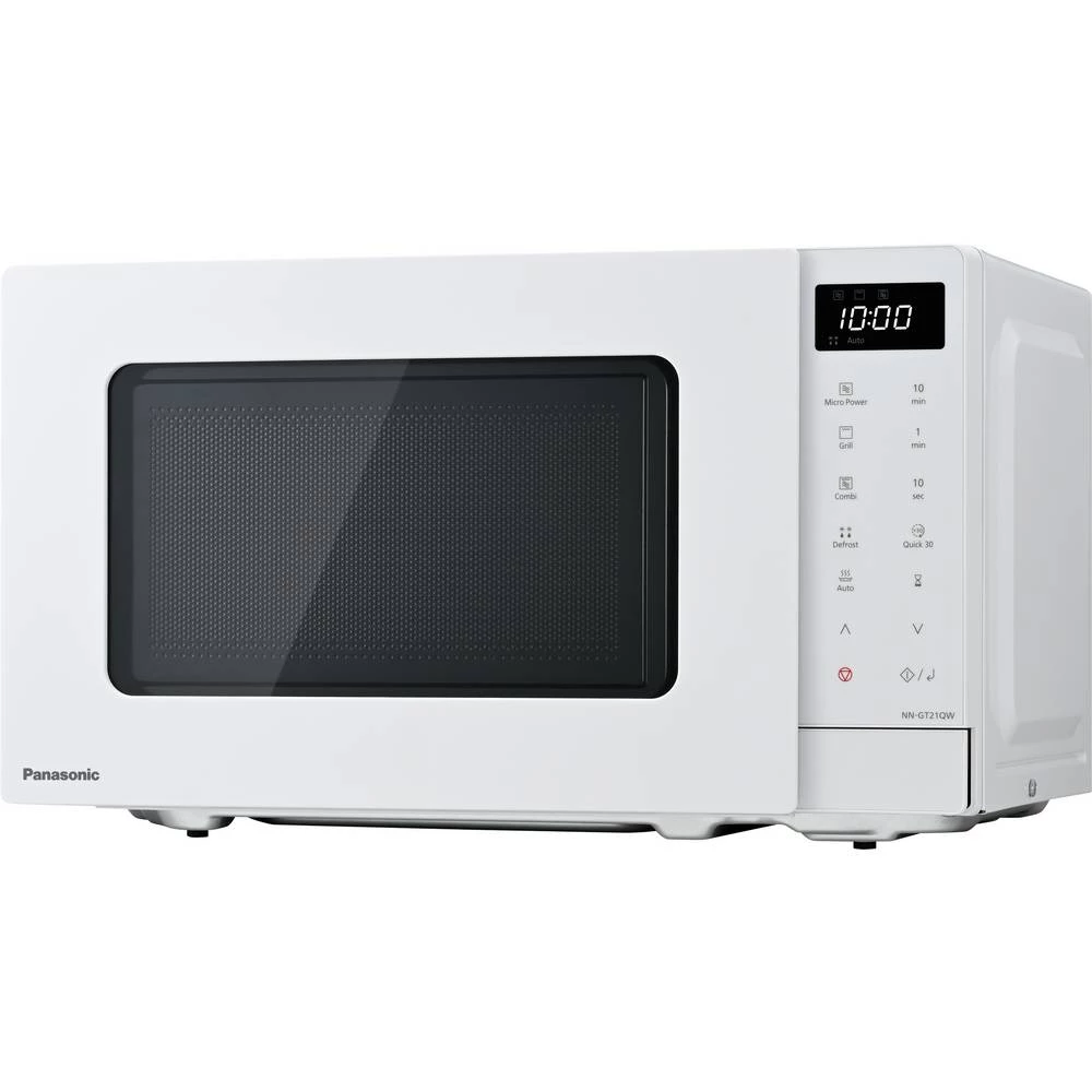 Panasonic NN-GT21QWEPG mikrovalna pećnica bijela 800 W LCD zaslon, roštilj slika