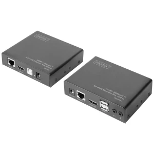 Digitus DS-55505  HDBaseT proširenje (prijemnik) putem strujne mreže, putem mrežnog kabela RJ45 100 m slika