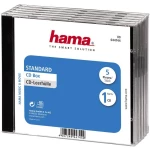 Hama Kutija za CD 1 CD/DVD/Blu-Ray Polistirol Prozirna, Crna 5 ST (Š x V x d) 140 x 125 x 10.4 mm 00044744