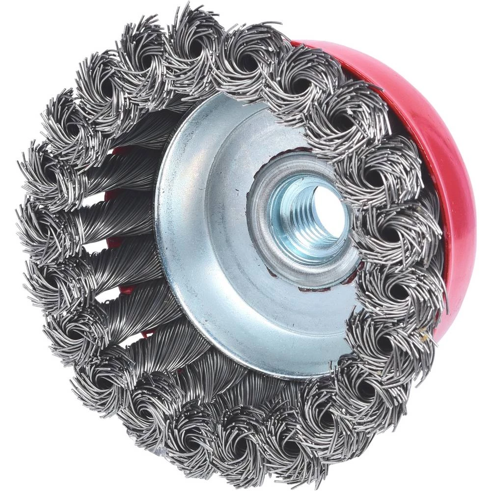 KS Tools 340.0024 Čašasta četka od čelične žice 0,5 mm, Ø 90 mm slika